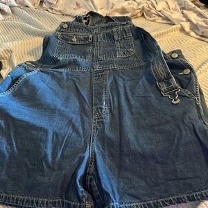 Retro Gap Short Overalls